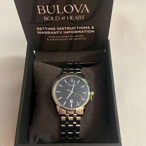 Bulova 96B338 Men's Sutton Stainless Steel Bracelet Watch